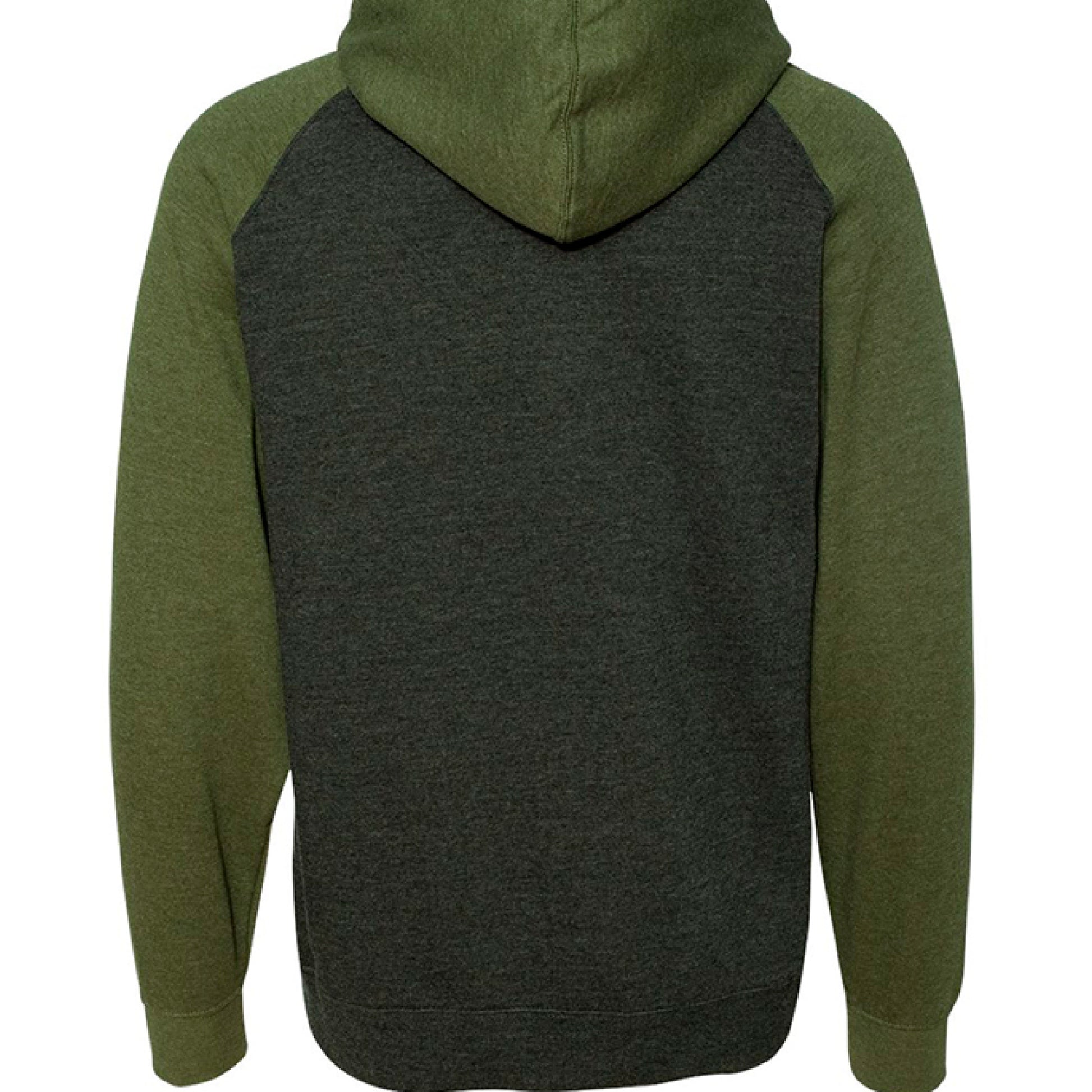 Charcoal Heather/ Army Heather - BACK