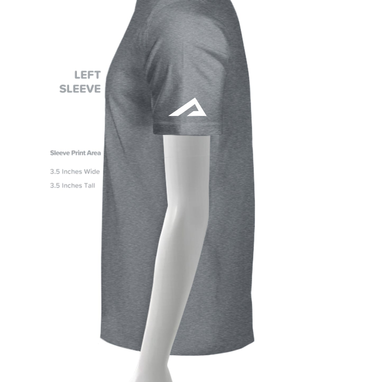 Solid Slate Triblend - SLEEVE_LEFT