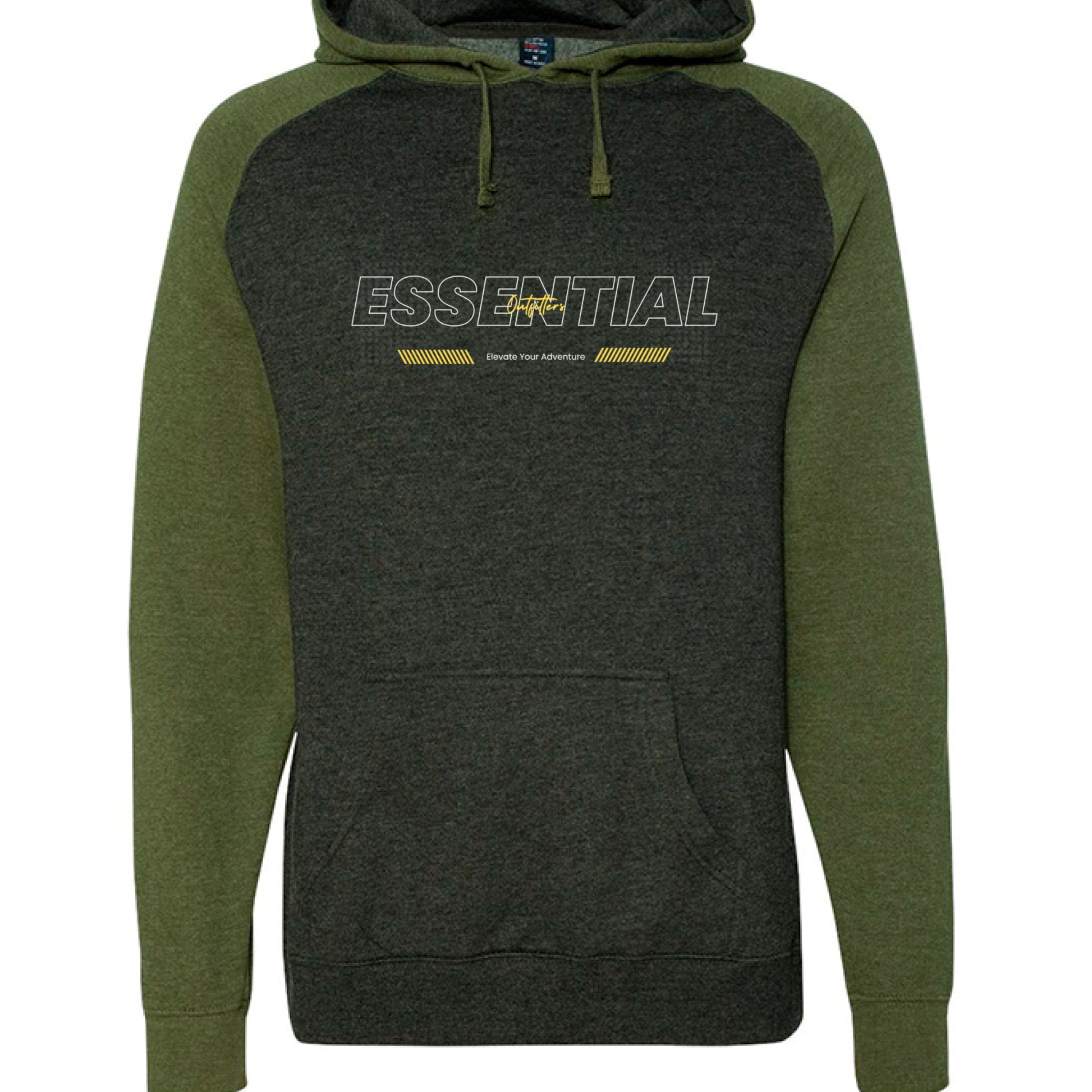Charcoal Heather/ Army Heather - FRONT