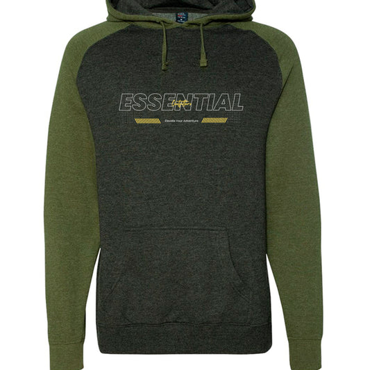 Charcoal Heather/ Army Heather - FRONT