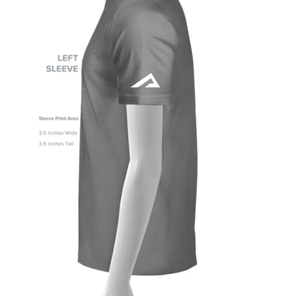 BLACK MELANGE - SLEEVE_LEFT