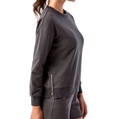 Womens Side-Zip Sweatshirt